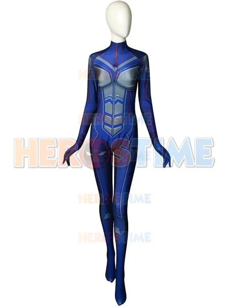 Ant-Man The Wasp One-piece Tight Halloween Women Cosplay Spandex Costume US