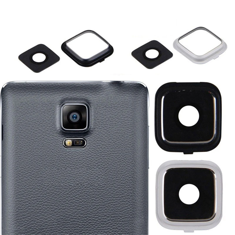 

Camera Frame Cover Holder Glass Lens Replacement For Samsung Galaxy Note 4 N910