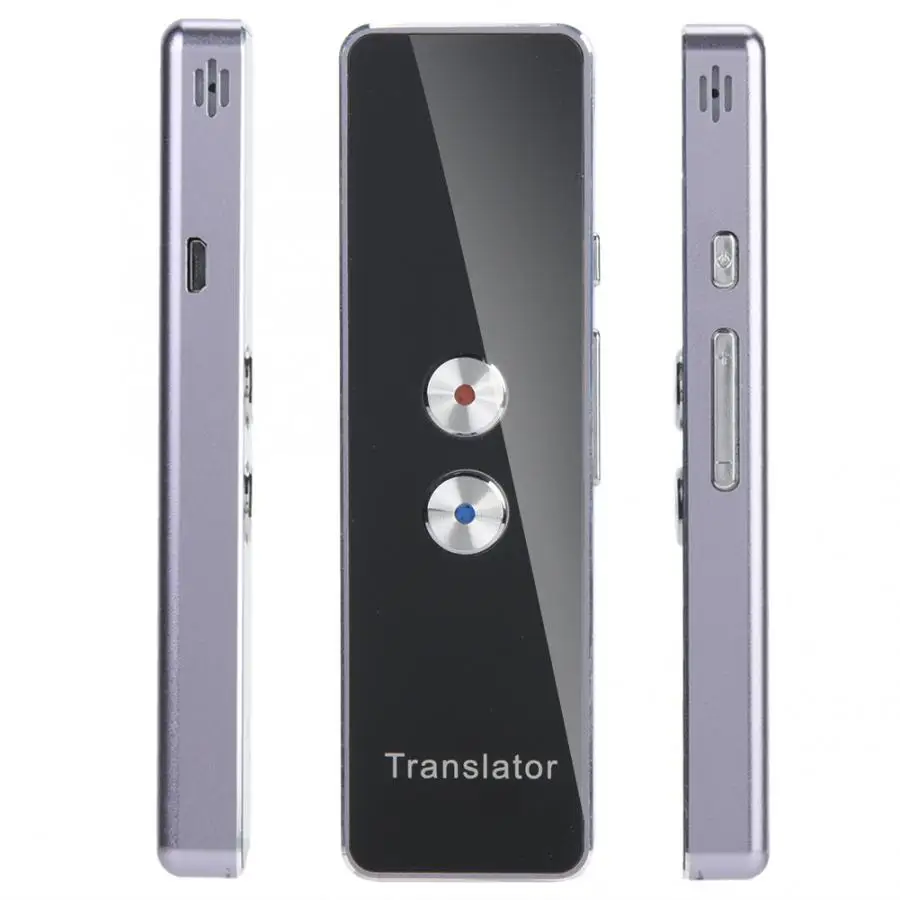 T8+ Портативный языковой переводчик в реальном времени Bluetooth умный голосовой переводчик туристический переводчик с более чем 40 языками