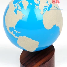 Континента Глобус материалы montessori CE ASTM образовательные развивающие игрушки деревянный классический для маленьких детей раннего обучения Дерево 6025