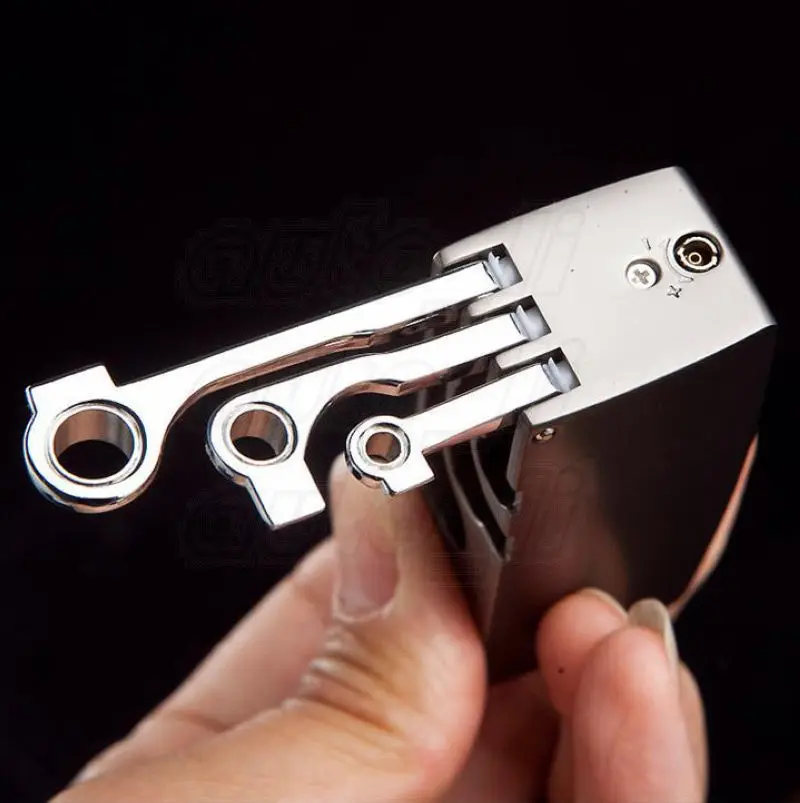 CIGAR LIGHTER Cutter Set 2 TORCH JET FLAME With 3 Cigar Punch