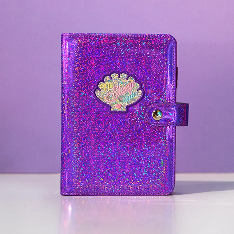 

New Diary Book Embroidery shell NoteBook laser Note Book Traveler Diary Planner Notepad Leather Cover Notebook Journal Diary