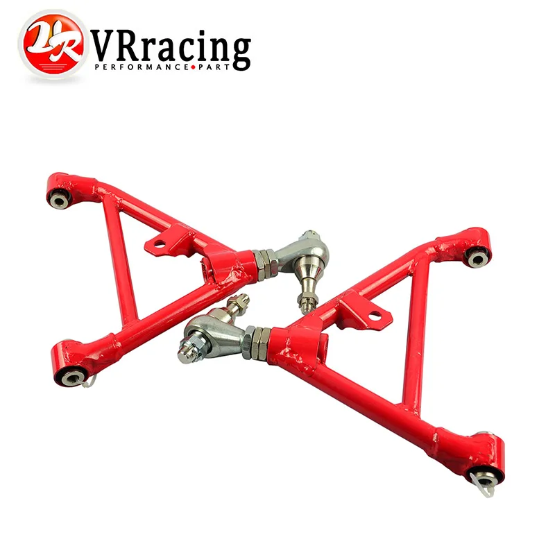 VR RACING- Red Rear Arm For Nissan Rear Lower Control Arm FOR 300zx 240sx 200sx 180sx SR20 KA24 CA18DE S13 S15 S14 VR9844R