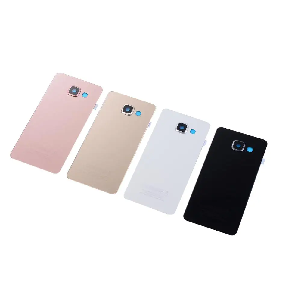 

For Samsung Galaxy A9 2016 A910 A910F Housing Rear Cover Battery Glass Cover+Camera Lens Cover+Sticker+Logo