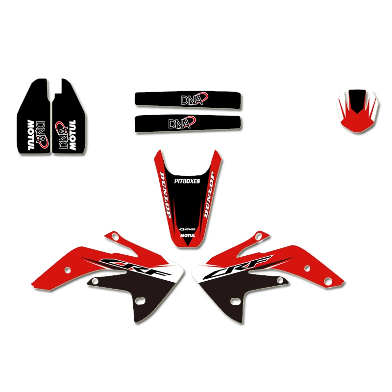 Графический фон наклейка для мотоцикла Набор Honda CRF150R CRF 150R с жидким охлаждением