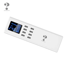 smart universal usb charger LED display 8 port fast charging HUB wall adapter power socket for Apple Android HUAWEI Xiaomi HTC smart universal usb charger LED display 8 port fast charging HUB wall adapter power socket for Apple Android HUAWEI Xiaomi HTC