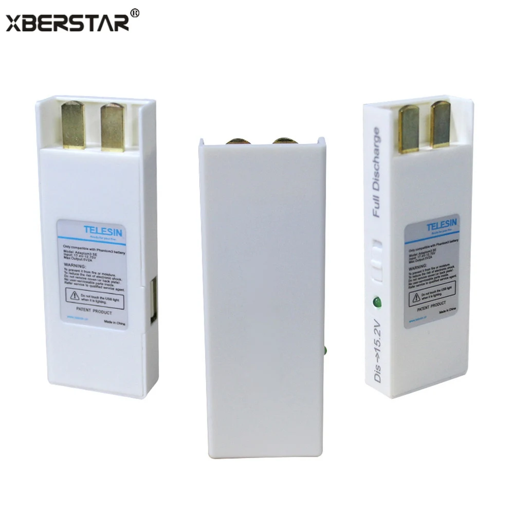 Smart Power Release Discharging Hub Discharger for DJI Phantom 3 Battery