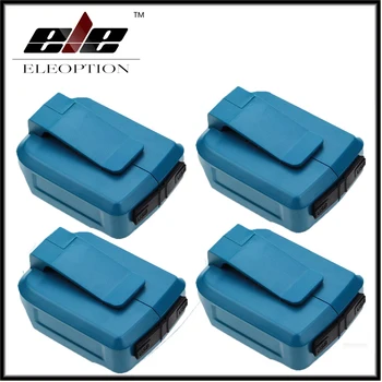 

4x High Quality Dual USB Ports Charger Adapter for Makita Li-ion Battery BL1430 BL1815 BL1830 BL1845