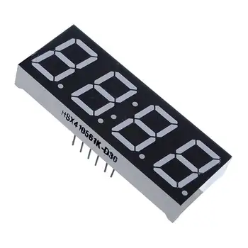 

Wholesale High quality 0.56 Inch 7 Segment 4 Digit Super Red Clock LED Display Common Anode Time 12 Pins For DIY 2 x 0.75 inch