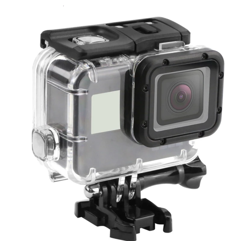 Водонепроницаемый чехол Elistooop для камеры Gopro Hero 5 6 Black Edition с базовым креплением, защитный чехол HERO 5 6, аксессуары для Go Pro