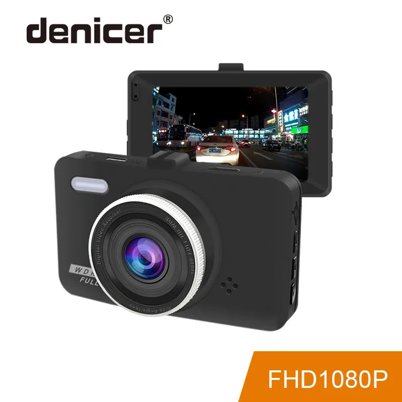Denicer Dash camera 3 0 &quotэкран Full HD 1080P 30fps Авто Vechile регистратор DVR 170 градусов