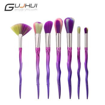 

7PCS Make Up Foundation Eyebrow Eyeliner Blush Cosmetic Concealer Brushes 4.11