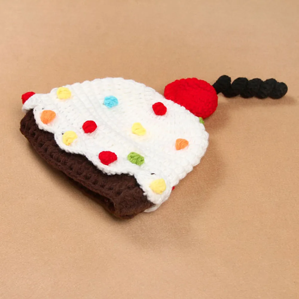 Crochet Knit Baby Hat Cake Design Lovely Newborn Baby Beanies Cap Handmade Photography Props Retail H101 Prop Skull Prop 69prop Swords Aliexpress