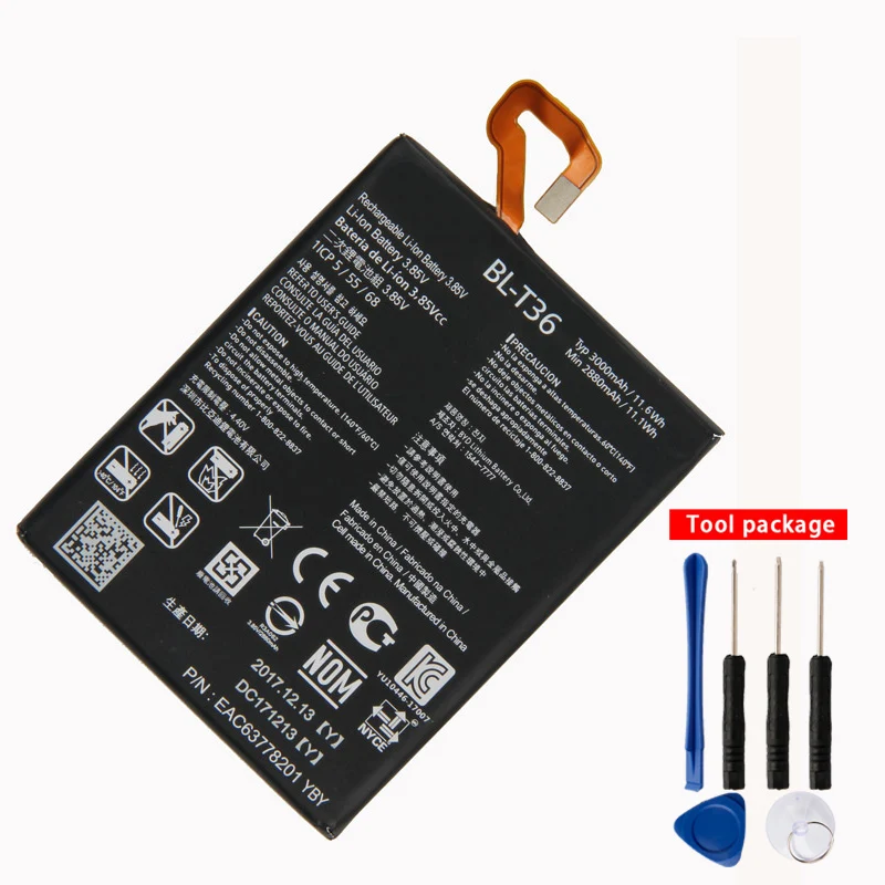 Оригинальный BL-T36 аккумулятор для телефона LG G pad 7 0 V400 V410 4000mAh | Мобильные телефоны