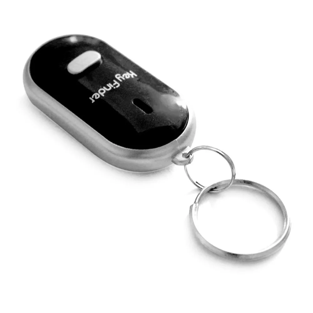 Светодиодный свисток для поиска ключей, датчик движения, мигающий звуковой сигнал, анти-потеря, брелок, локатор, трекер с брелоком