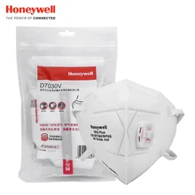 Honeywell Пылезащитная Маска 6 шт./партия KN95 анти-сажевые анти PM2.5 смога Защитная Промышленная пыль Valved маски D7030V