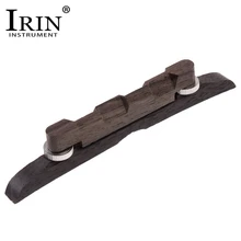 IRIN Регулируемый палисандр мандолин гитары мост для мандолина Музыкальные инструменты темно-коричневый Струнные инструменты аксессуары