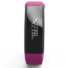 Сенсорный экран IP67 Водонепроницаемый Bluetooth 4,0 Смарт наручные часы сердечного ритма кровяного давления монитор Шагомер здоровья браслет