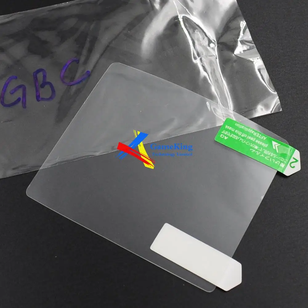 50 шт./лот ЖК-дисплей Экран протектор для Gameboy Цвет GBC защитный Плёнки