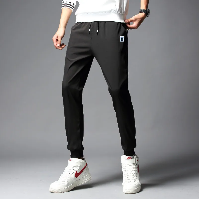 

Summer sports pants male trend thin men's casual nine pants young small pants bundle foot trousers a hair generation