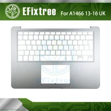 Серебристый чехол A1466 Topcase, корпус Великобритании для Macbook Air 1" A1466 Топ чехол 2013