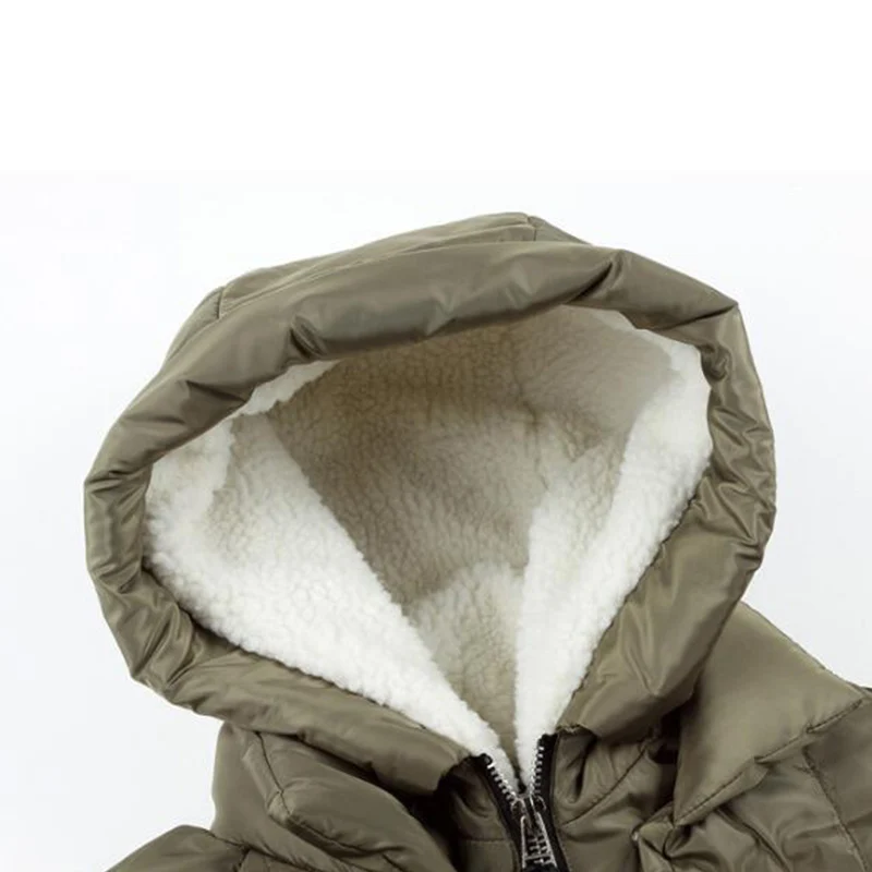 Зимняя куртка женская Повседневная Длинная теплая пуховая с хлопковой подкладкой с капюшоном и карманами большого размера верхняя одежда M-5XL cc197