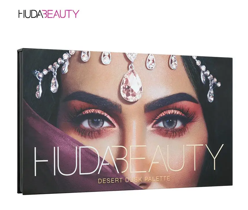 

Hudas Beauty Eyeshadow Palette 18Colors Matte EyeShadow Long Lasting Waterproof Metal Palette Glitter Eye Shadow Smoked MakeUp
