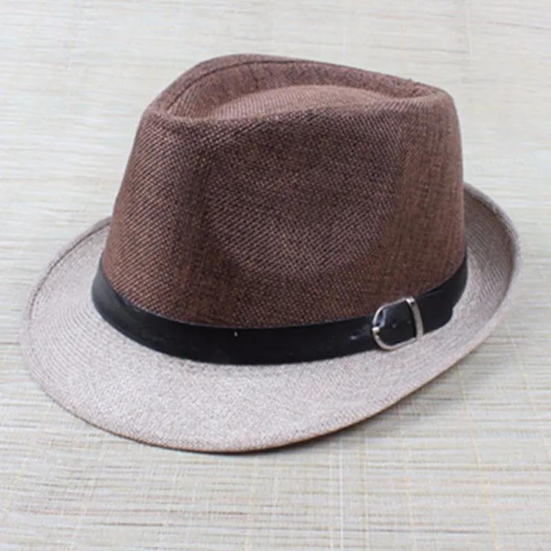 Мужской Hat Для женщин шляпа Для мужчин Gangster летние пляжные Кепки L34