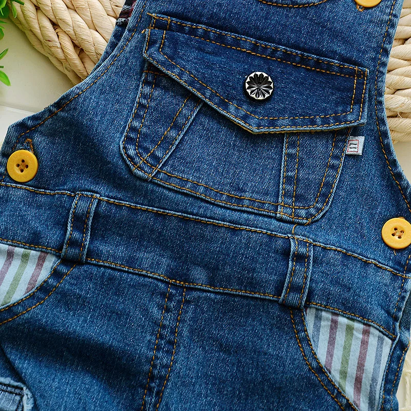 Children Overalls Toddler Infant Boy Long Pants Denim Dungarees Kids Baby Boys Jeans Jumpsuit