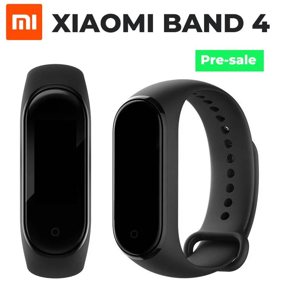 

Origina Xiaomi Mi Band 4 Smart Wristband Fitness Bracelet MiBand Band 4 Big Message Heart Rate Time Smartband Touch Screen OLED