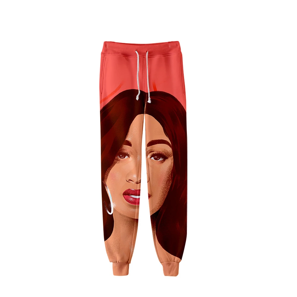 Nwe, трендовые Женские повседневные штаны, rapper Cardi B, 3D, милые сексуальные набивные спортивные штаны, мужские высококачественные свободные штаны, XXS-4XL