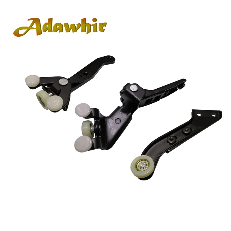 

FOR VW T5 TRANSPORTER RIGHT SLIDING DOOR ROLLER ARM GUIDE MOUNT SET 7H0843436B 7H0843398H 7H0843336D