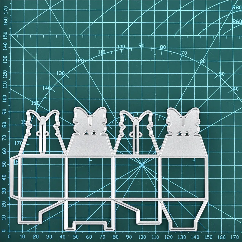 

Eastshape Gift Box Metal Cutting Dies Scrapbooking Dies for Card Making DIY Embossing Cuts Stencil Craft New Dies for 2019