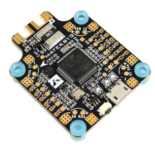 Контроллер полета MATEK FC F722 SE с PDB OSD 5V/2A BEC для FPV RC Racing Quadcopter drone parts|Детали и