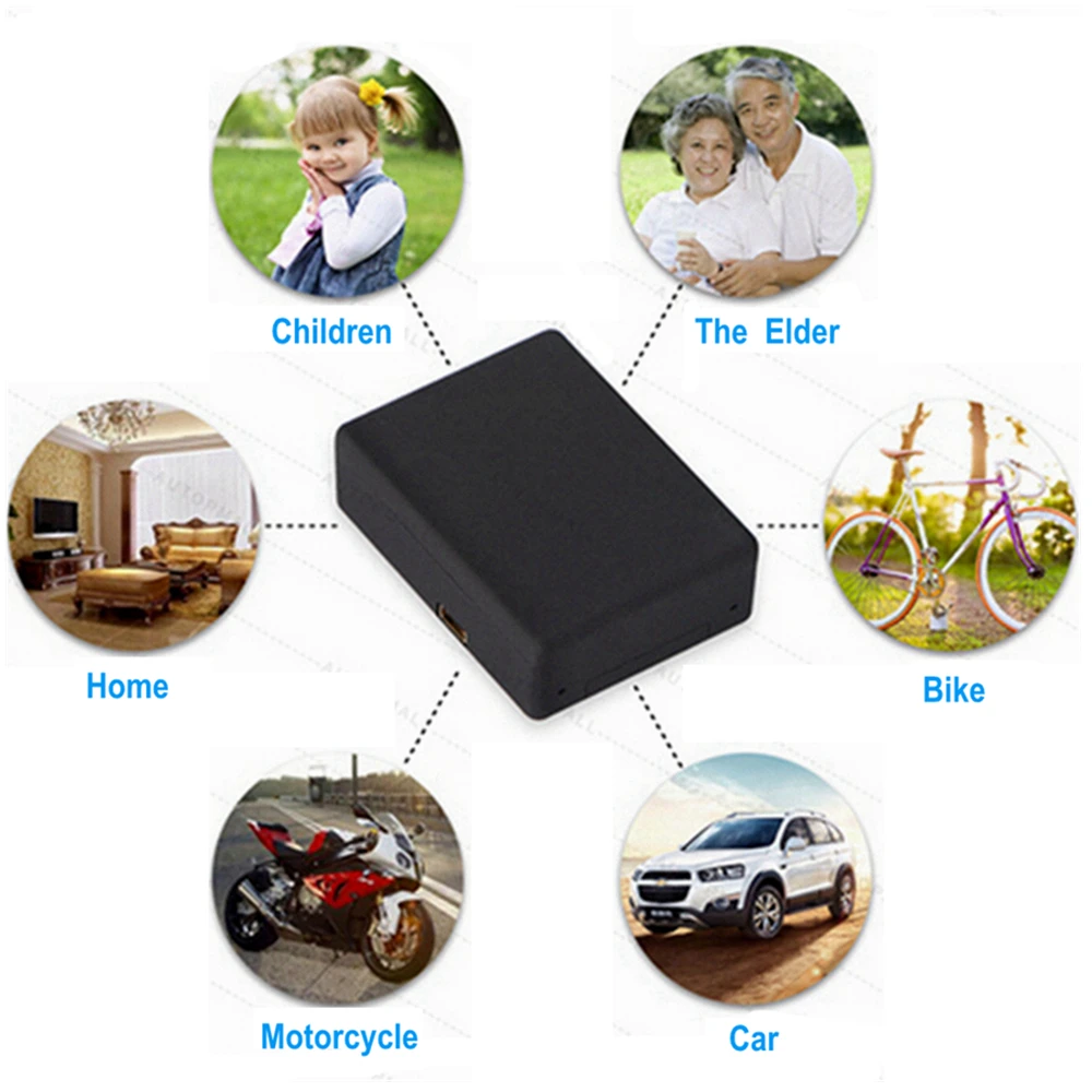 

GPS Tracker SPY GSM Track Audio Auto Answer Dial Mini Monitor Listening Device Surveillance Kids Personal Alarm Voice Activation