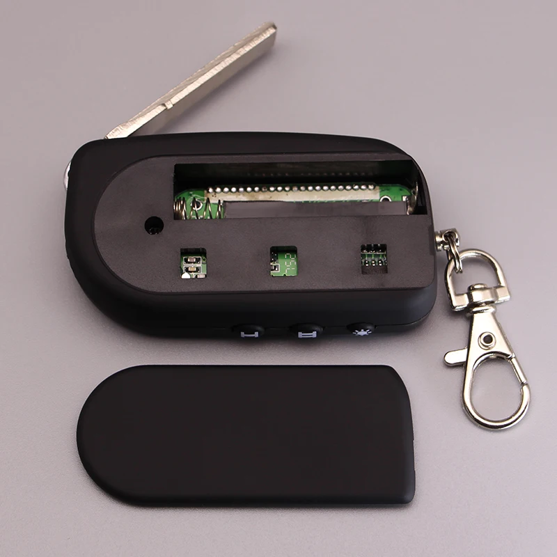 

A9 uncut case with A9 key fob keychain remote controller for starline A9 two way auto car alarm free shipping