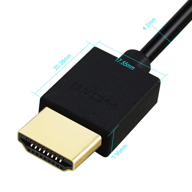 Shuliancable HDMI кабель высокоскоростной HDMI Male-Male 2,0 1080P 3D для Apple tv xbox компьютера 1 м 1,5 м 2 м 3 м 5 м 7,5 м 10 м HDMI