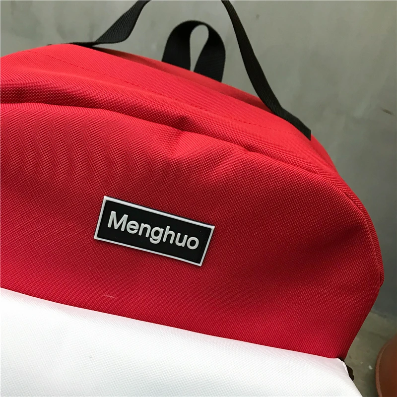 MENGHUO Fashion Black Women Backpack Canvas Men School Backpacks for Teenagers Girls Casual Large Capacity Korean Bags Mochilas (10)