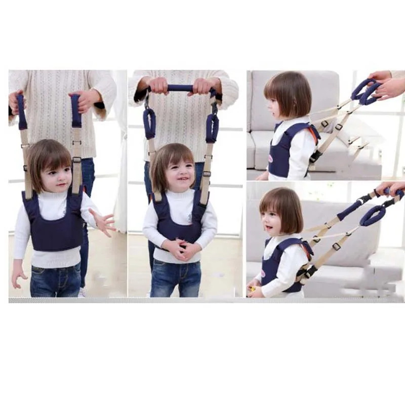 

New Shelves Baskets Toddlers Double Shoulder Straps Widened Pull Learning Walking Baby Strap Assistant Toddler Traction