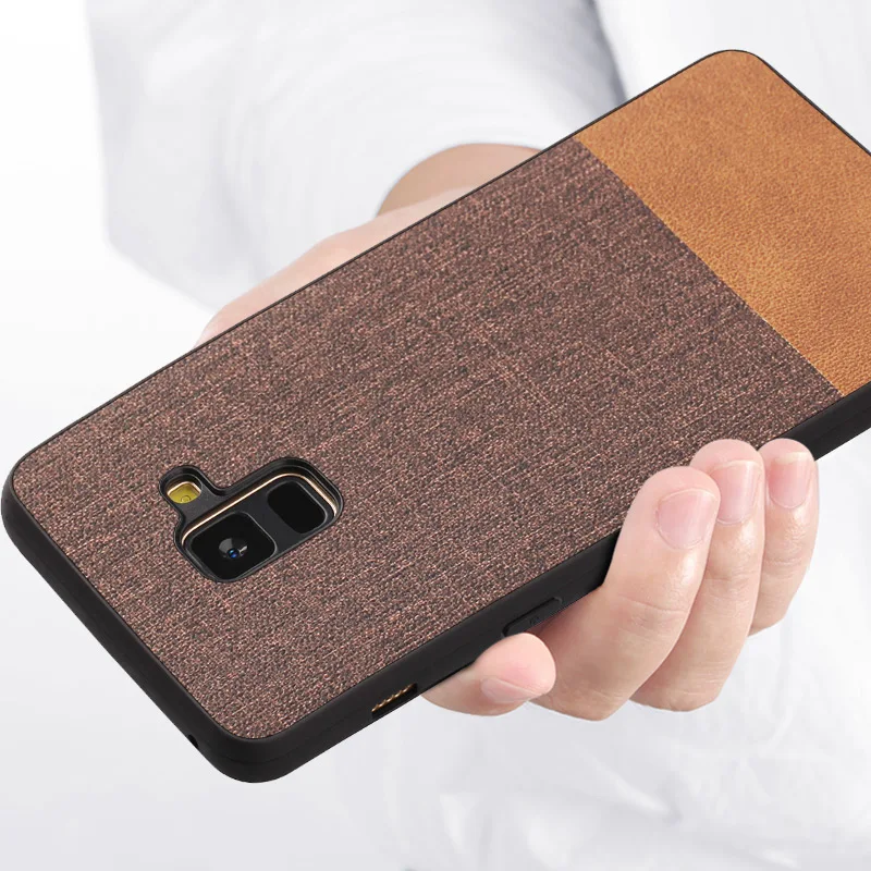 PHOPEER чехол для samsung Galaxy A8 плюс + 2018 A730F A530F случае Мягкие TPU край противоударный