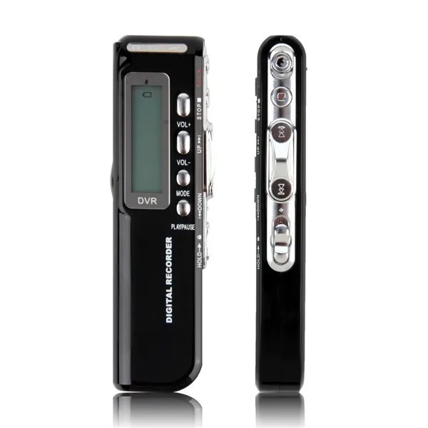 Голосовой активации 8 ГБ диск USB VOR Перезаряжаемые Цифровой Аудио Голос Регистраторы ручка 650Hr Диктофон MP3-плееры черный