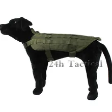 Тактический Molle Жилет для дрессировки собак жгут военный водостойкий жгут для средних и больших собак