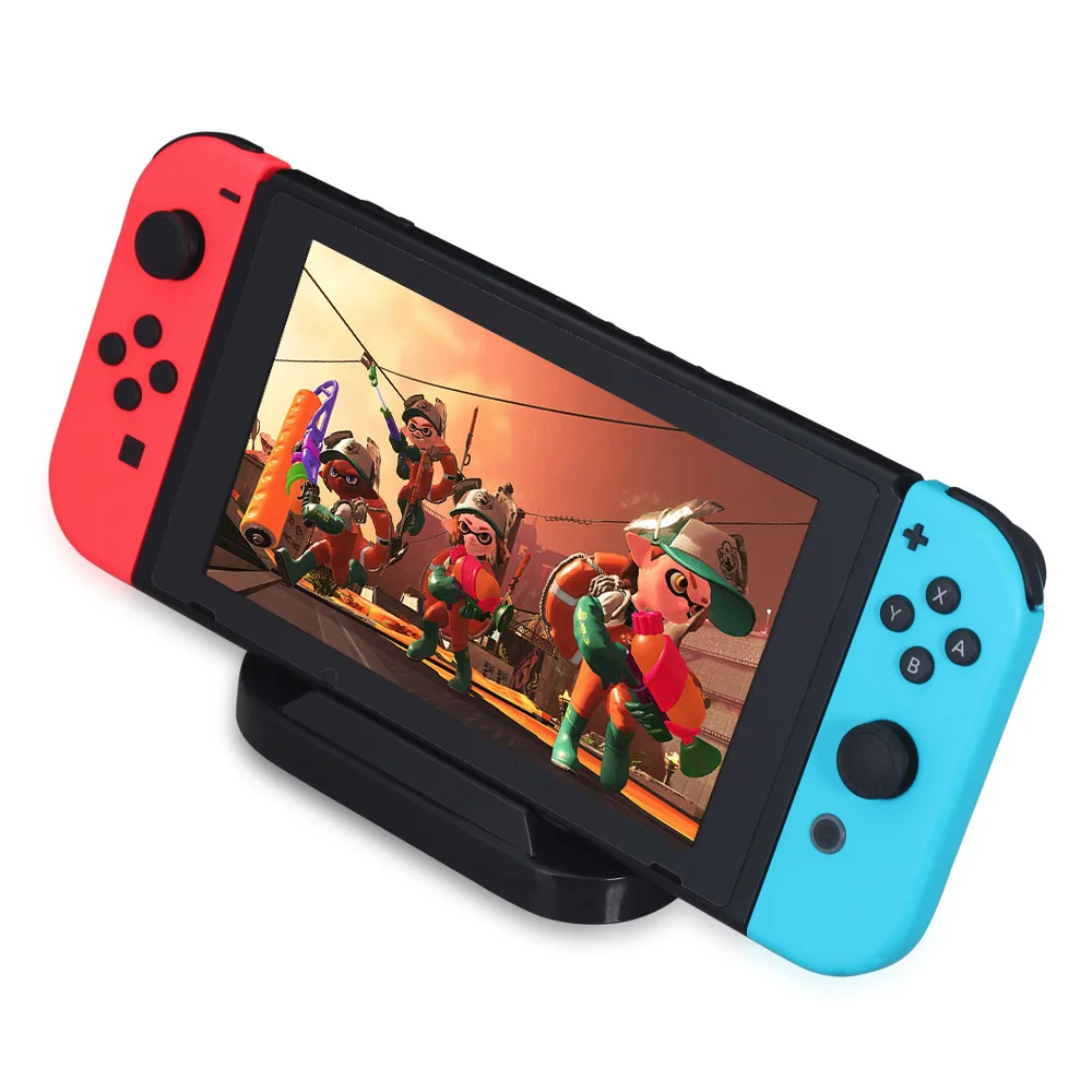 Новая коллекция 3 in1 DOBE Для nintendo переключатель игровой Подставка для зарядки+ рукоятка+ держатель диска