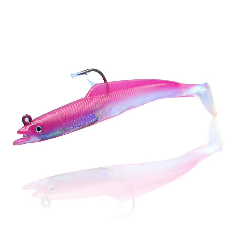 

Fishing lure 32g16cm lead head soft lure bionic shark,T tail soft bait,leurre peche brochet,fishing lures,crankbait crank