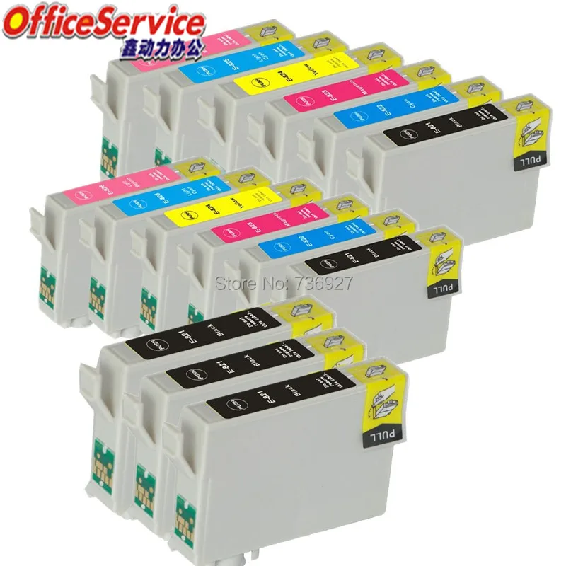Картридж для принтера Epson T0821 черный картридж Stylus Photo R270 R390 RX590 RX610 TX659 TX720WD TX820FWD