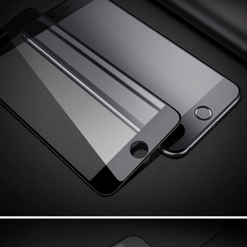 2 упаковки 3D полное покрытие закаленное стекло для iPhone 8 7 6 6s Plus 5 5S SE защита экрана на iPhone X XS Max XR защитная Пленка чехол
