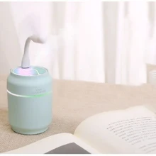 Мини-контейнер увлажнитель для рабочего стола, Портативный Mute usb 3 in1 очиститель воздуха красочные ночное освещение животное воздуха humilifier