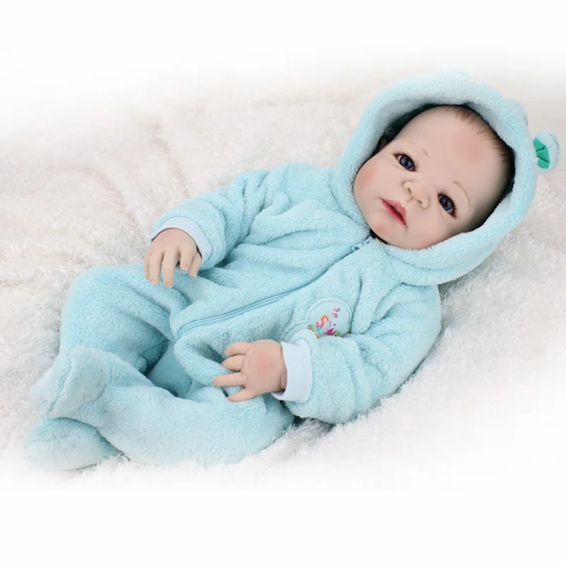 55cm Reborn Baby Dolls Sleeping Dolls Lifelike Reborn Babies Fashion