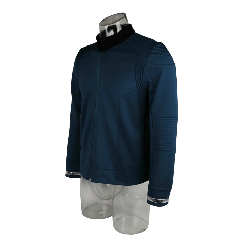 Star Trek Discovery Season 2 Starfleet Captain Kirk Uniform A Set of Shirt Pants Badge Costumes Men Top Adult Cosplay Costume (8)