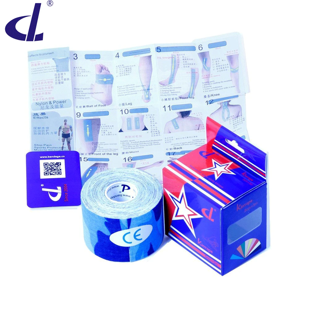 

13 Colors Kinesiology tape 5cm x 5m US Quick Shipping For Sports Muscle Strengthen,Muscle Release and Protect Sports Safety